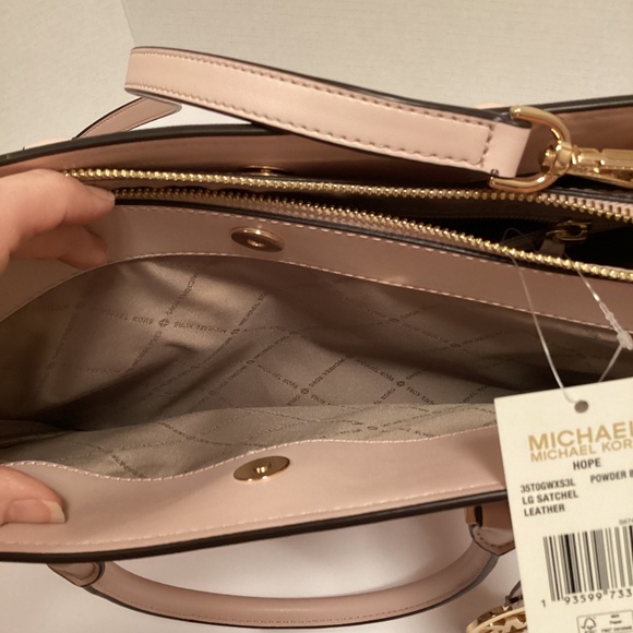 Michael Michael Kors large leather satchel, NWT - Picture 7 of 16